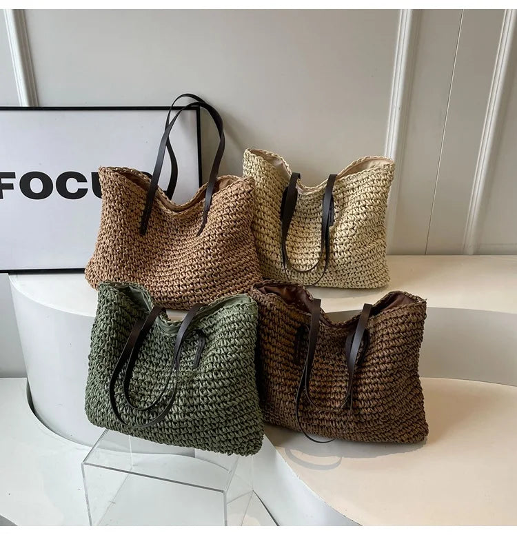 Borsa estiva intrecciata Alessia – colori disponibili