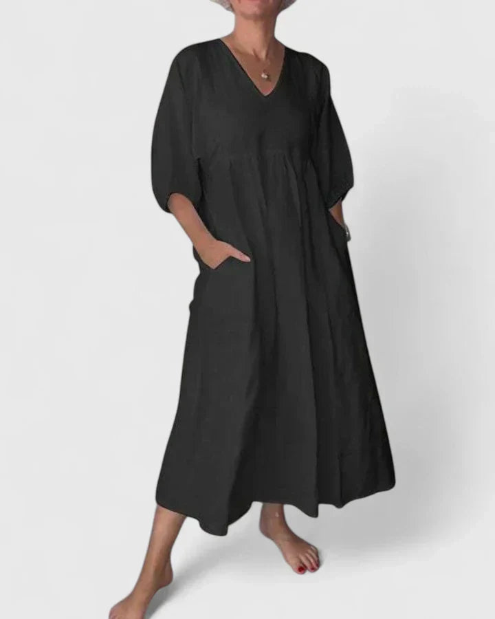 Abito maxi fluido
