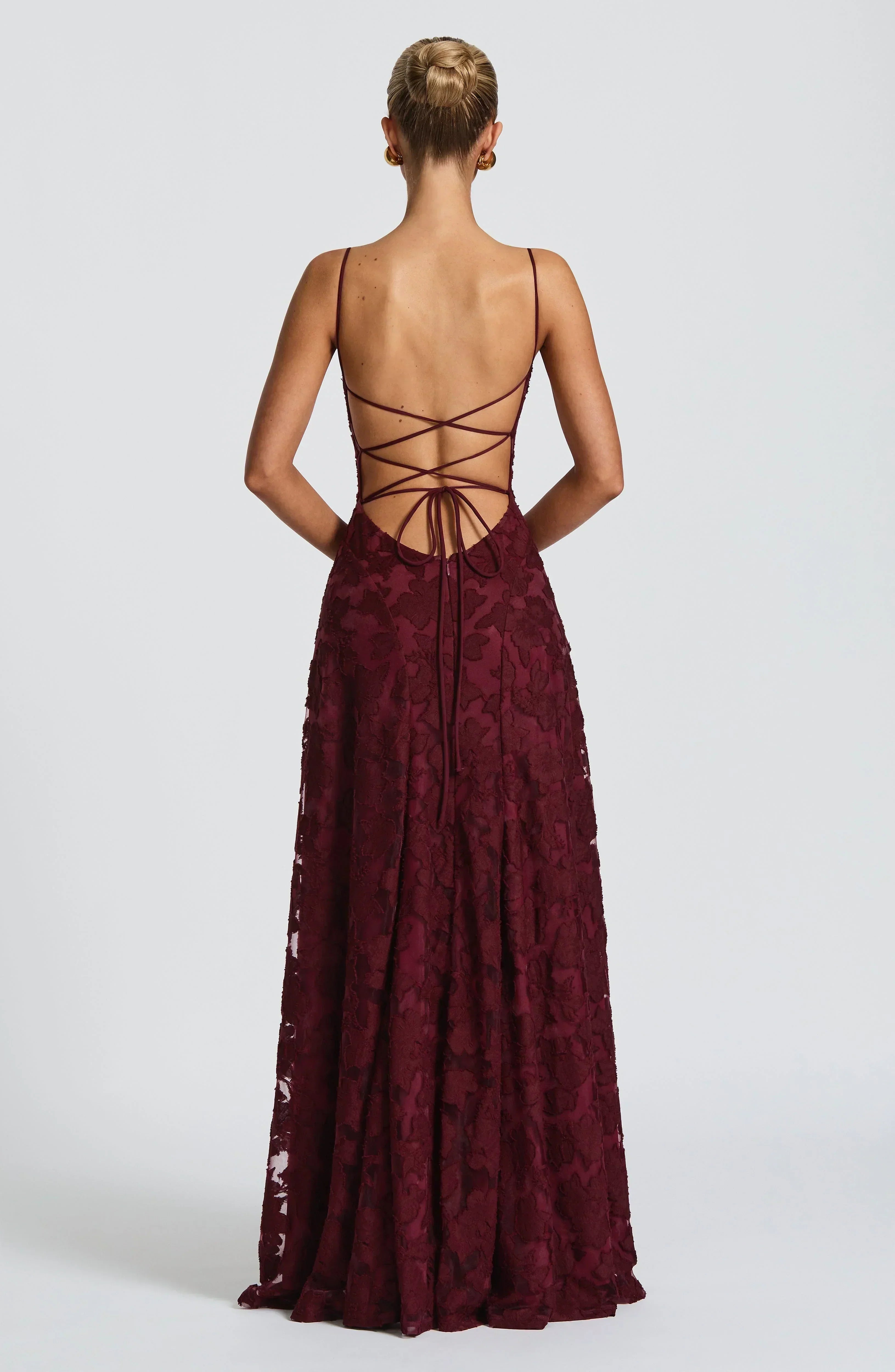 Abito maxi versatile – quarta vista