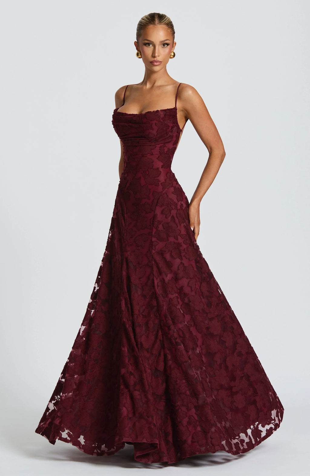 Abito maxi versatile – terza vista