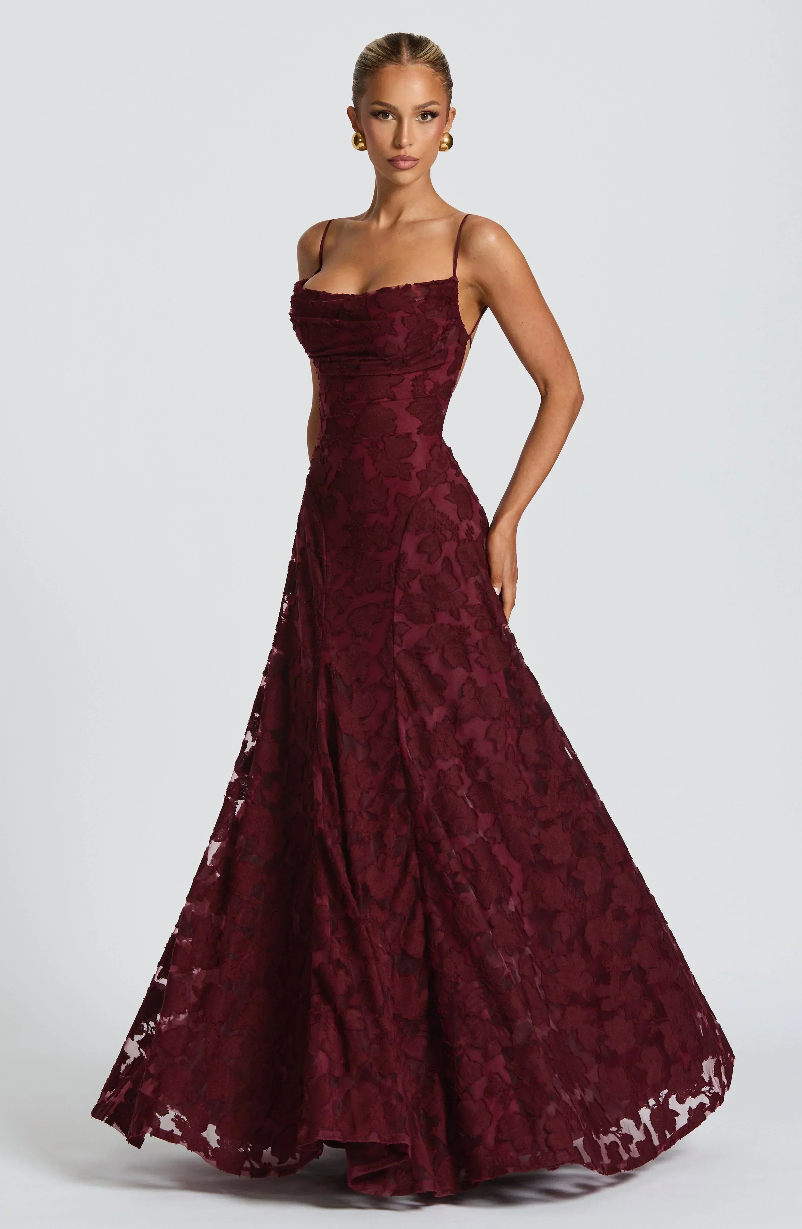 Abito maxi versatile – terza vista