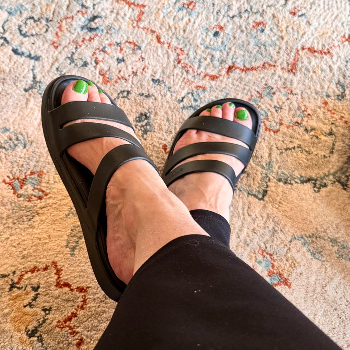 Customer photo of black MARISOLE strappy sandals
